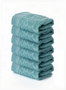 Mijolnir Juego de Toallas de Lavado Textured - Mint (6 Piezas)